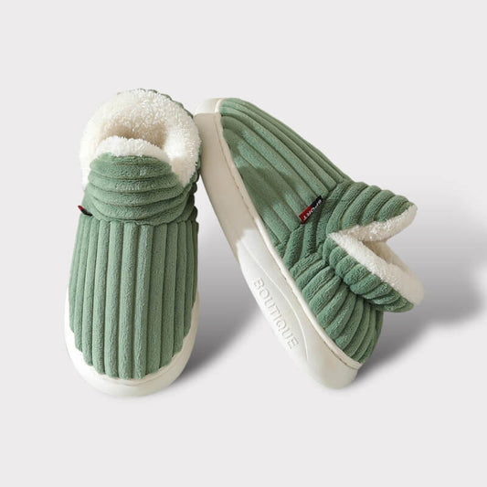 CozyFeet | Fluffiga Vintertofflor i Fleece